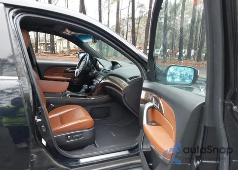 2011 Acura Mdx Advance Package z USA, uszkodzony, nr VIN 2HNYD2H59BH518507